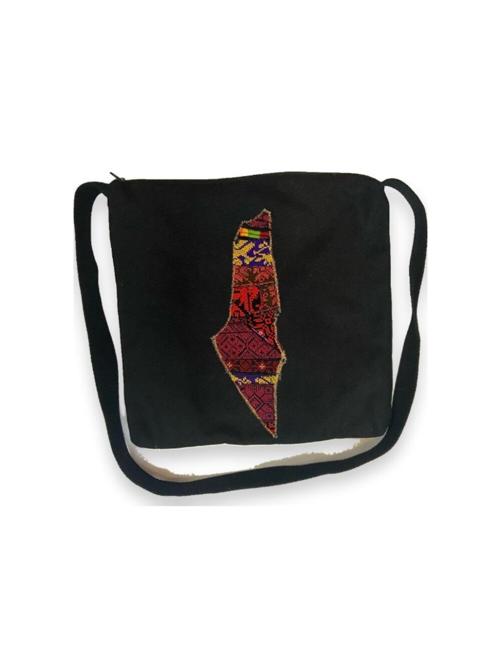 Palestinian Thobe Map Tote Bag - Picture 1 of 2